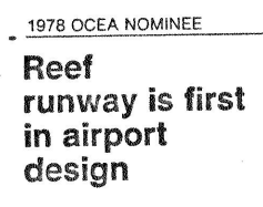 Reef Runway First in Design