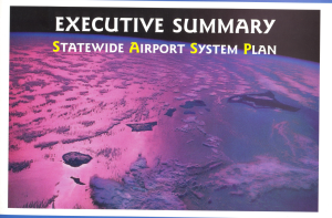 Statewide Airport System Plan 1998