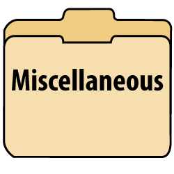Miscellaneous